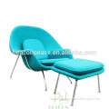 Luxury fiberglass womb chair /fabric charles replica chair